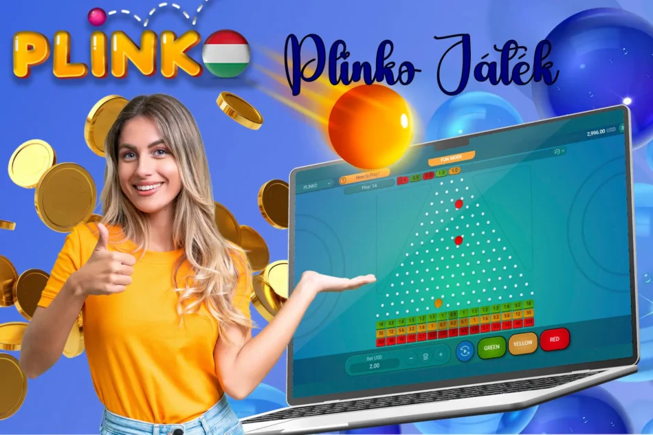 Próbáljon szerencsét a Plinko játékban.