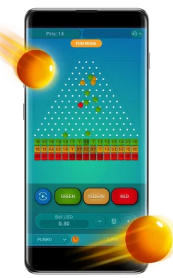 Pillanatkép a Plinko hivatalos weboldaláról